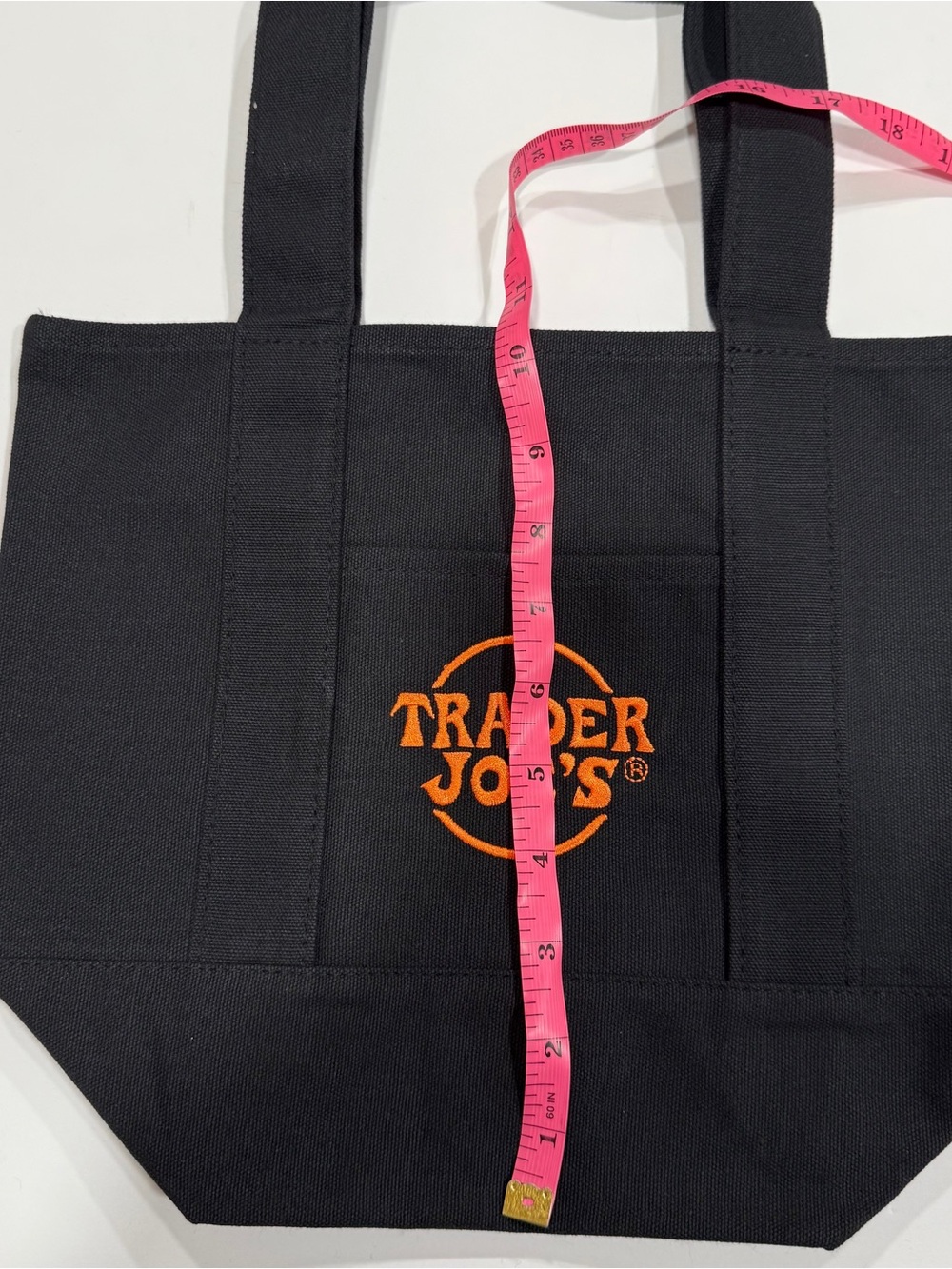 Trader Joe’s 2026 trick-or-treat mini canvas tote-NWT-Black - Picture 3 of 3